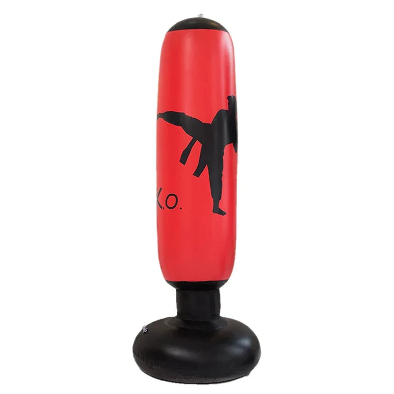 NNEOBA 160cm Inflatable Boxing Bag for Kids and Adults
