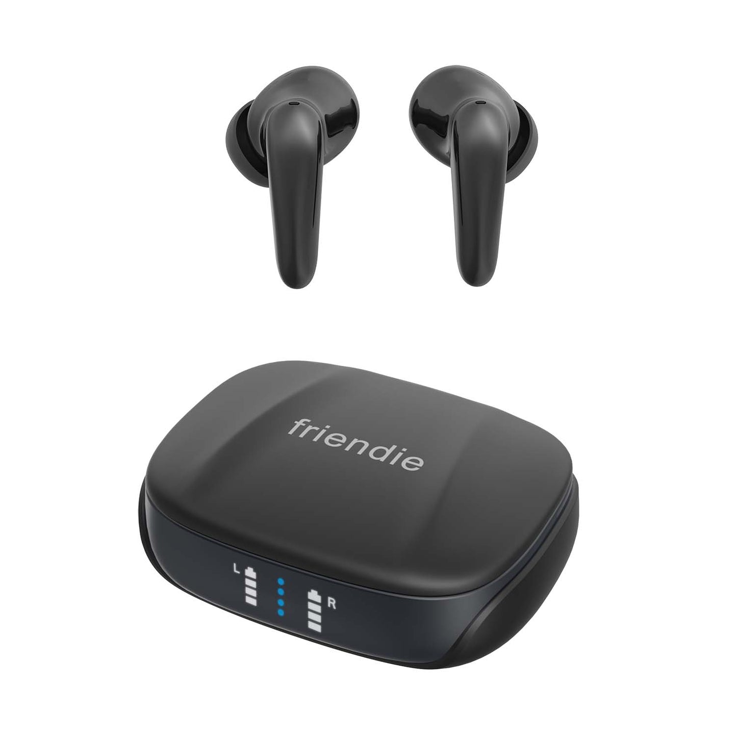 AIR Focus Matte Black Active Noise Cancelling Earbuds